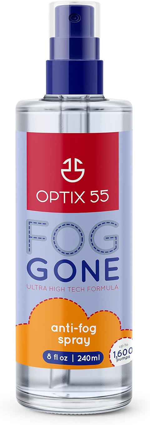 Optix 55 Anti-Fog Spray for Glasses & Non-Anti Reflective Lenses, Eyewear, Goggles