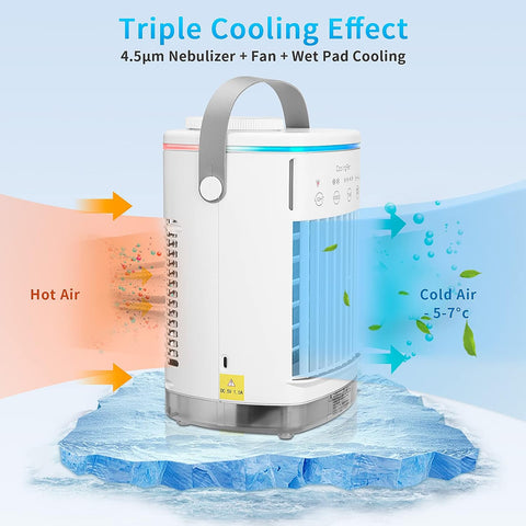 Portable Air Conditioner Cooler Fan - Hisome