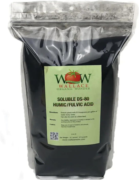 Wallace Organic Wonder, Soluble DS-80 Humic/Fulvic Acid (1lb)