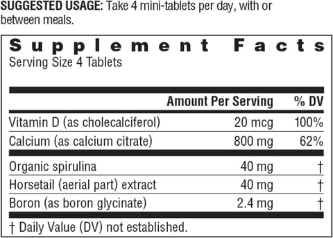 Rainbow Light Calcium Citrate Mini-Tablets Vitamin | 120 Tab