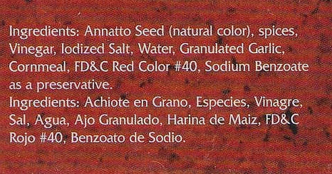 La Perla del Mayab Annatto Seed Paste Achiote, 14 oz.