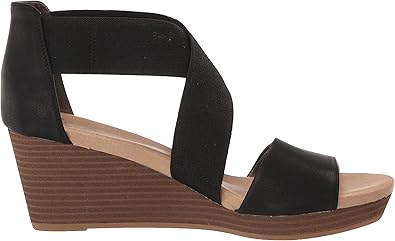 Size (7.5) - Dr. Scholl's Women's Barton Band Wedge Sandal