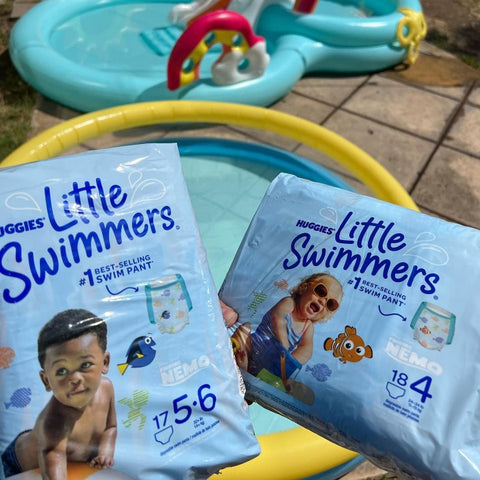 Huggies Little Swimmers Baby Swim Disposable Diapers - Medium