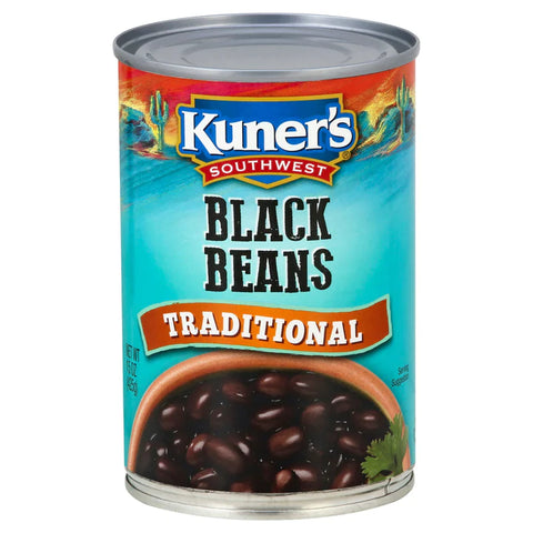 Kuner's Southwestern Traditional Black Beans - 15 oz.