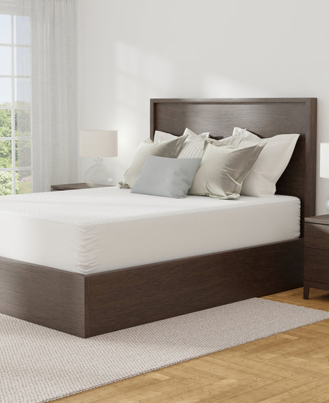 Allerease Twin Platinum Zip-Off Plush Top Waterproof Allergen and Bedbug Barrier Mattress Protector