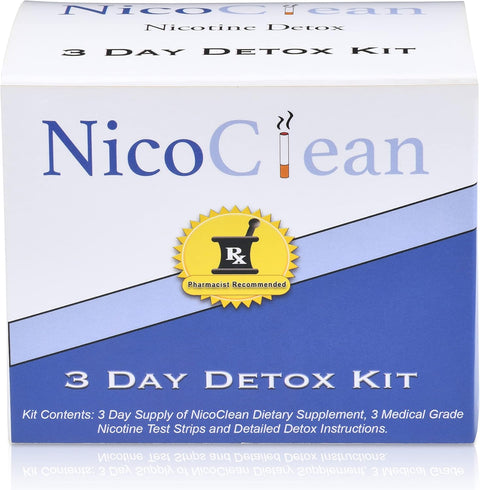 Nicoclean 3 Day Nicotine Detox Kit