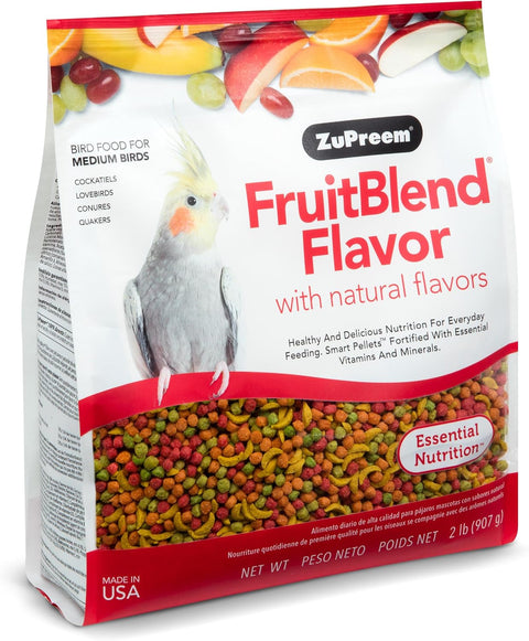 ZuPreem FruitBlend Flavor with Natural Flavors for Medium Birds