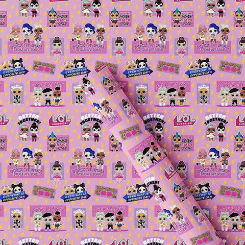 L.O.L. Surprise! 40 Sq Ft Gift Wrap (Heavyweight)