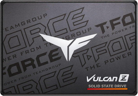 TEAMGROUP T-FORCE VULCAN Z 1TB SLC Cache 3D NAND TLC 2.5 Inch SATA III Internal Solid State Drive SSD
