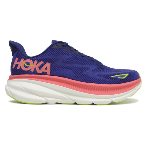 Hoka Women's Clifton 9 (Evening Sky/Coral) Women's Shoes size 6B