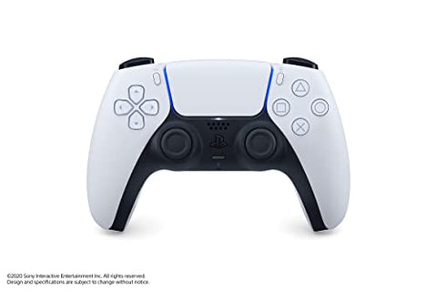 (Used) Sony DualSense - Gamepad - Wireless - Bluetooth -White - for Sony PlayStation 5