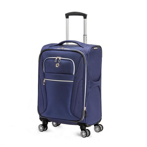 SWISSGEAR Checklite Softside Carry on Suitcase - Deep Navy