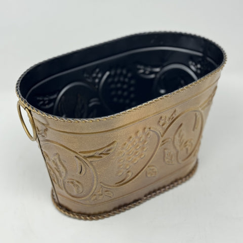 Metal Gold/Bronze Baskets