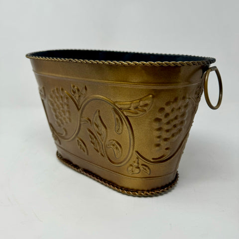 Metal Gold/Bronze Baskets