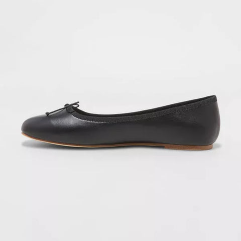 (Size 6.5) Women's Jackie Ballet Flats with Memory Foam Insole - A New Day™