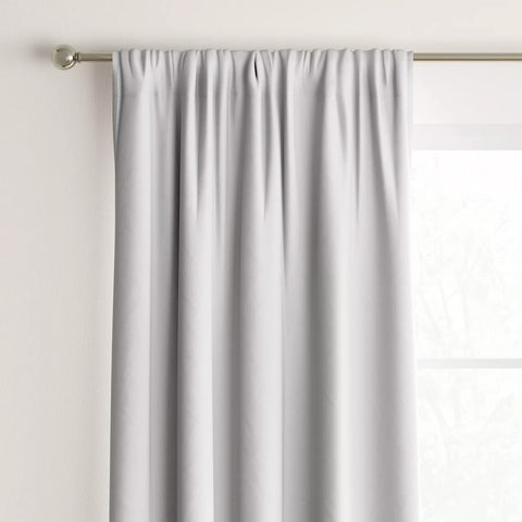 1pc Room Darkening Heathered Window Curtain Panel - Room Essentials™