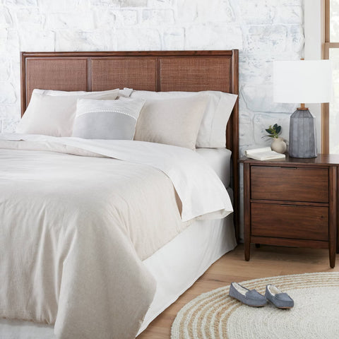 King - Linen Blend Comforter Set Twilight Taupe - Hearth & Hand