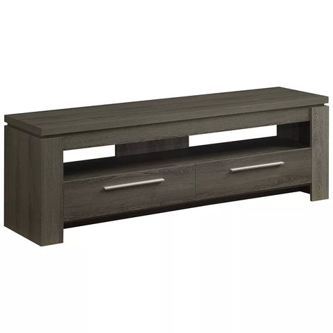 Elkton 2-drawer TV Console Weathered Grey