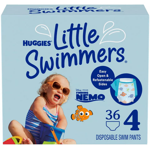 Huggies Little Swimmers Baby Swim Disposable Diapers - Medium