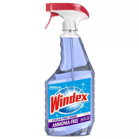 Windex Crystal Rain Scent Ammonia-Free Glass Cleaner Spray - 26oz