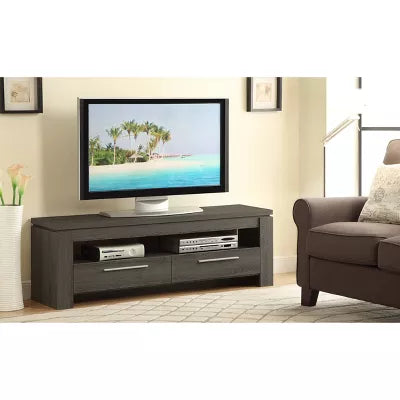 Elkton 2-drawer TV Console Weathered Grey