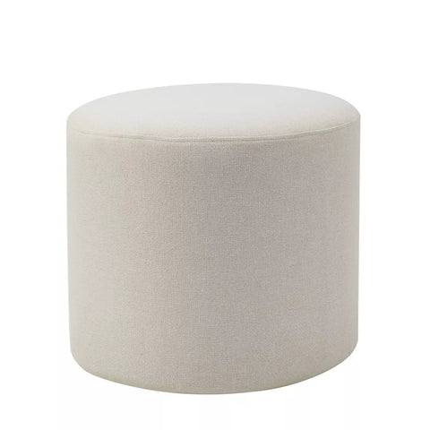 19" Round Pouf Ottoman - WOVENBYRD