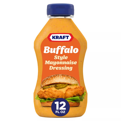 Kraft Mayo with Buffalo, 12 fl oz Bottle