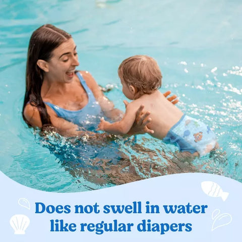 Huggies Little Swimmers Baby Swim Disposable Diapers - Medium