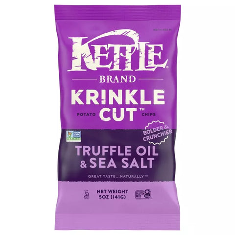 Kettle Brand Truffle & Sea Salt Krinkle Cut Potato Chips