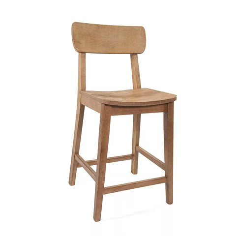 24 Torino Counter Stool (Barnwood Wire-Brush) - Boraam Industries