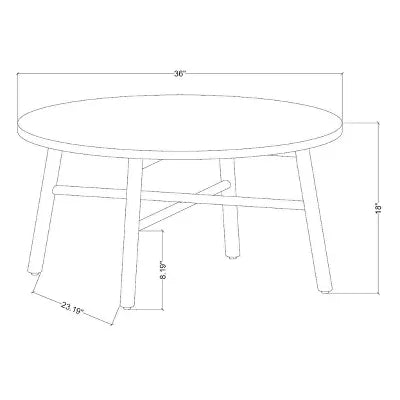 Shaker Coffee Table - Natural - Hearth & Hand™ with Magnolia