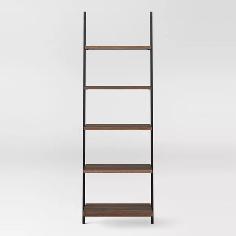 72" Loring 5 Shelf Leaning Bookshelf - Threshold™