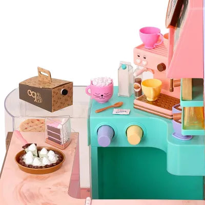 Our Generation Love U Latte Coffee Shop Playset for 18" Dolls