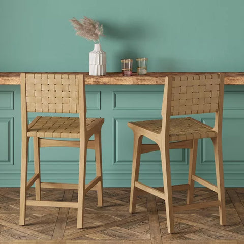 Ceylon Woven Counter Height Barstool - Threshold™