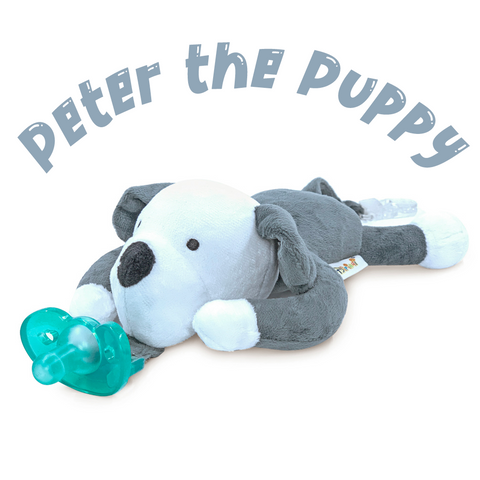 Peter the Puppy Baby Pacifier Toy