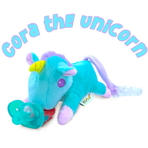 Cora the Unicorn Baby Pacifier Toy