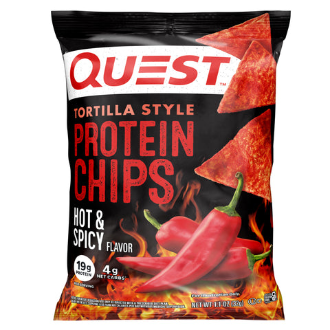 Quest Hot & Spicy Protein Chip Single Bag 1.1oz