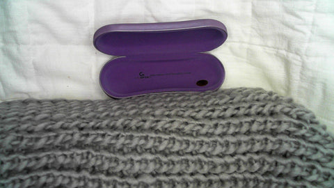 Cal Optix Hard Shell Eyeglass Case - light purple