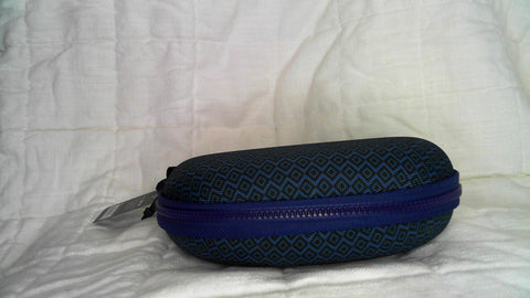 California Accessories Eyewear Sport Case, Blue pattern