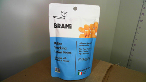 Simply Pickled Lupini Beans Snack by BRAMI 2.3oz-Sea Salt and Vinegar