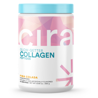 Cira Nutrition Glow-Getter Collagen Peptides Pina Colada