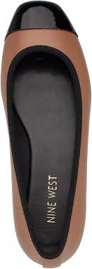 Size 9 - Nine West Women's Teland Style Ladies Captoe Slip-on Ballet Flat