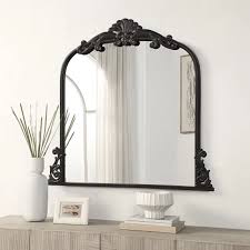 Azalea Park Filigree Wall Mirror - Black