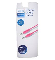 Philips Audio/Video 3.5mm Audio Cable for All Brands