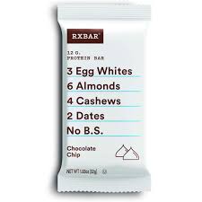 RXBAR Chocolate Chip, Protein Bar, Gluten Free