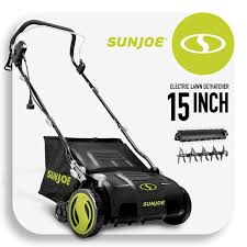 Sun Joe Electric Lawn Dethatcher with Collection Bag