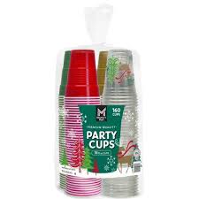 Member's Mark Christmas Plastic Cups