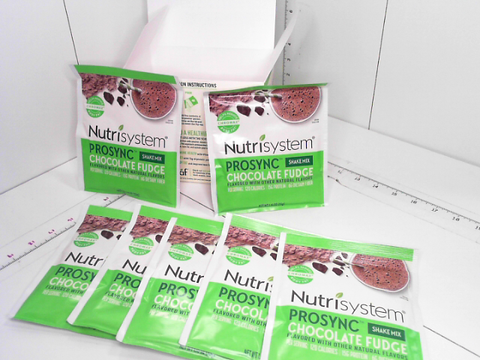 NutriSystem Prosync Shake Mix Chocolate Fudge