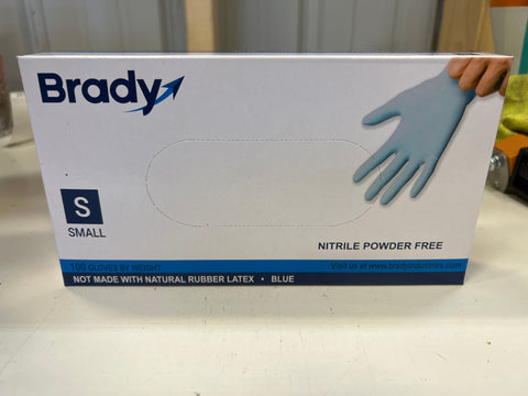 Brady Nitrile - Powder free gloves