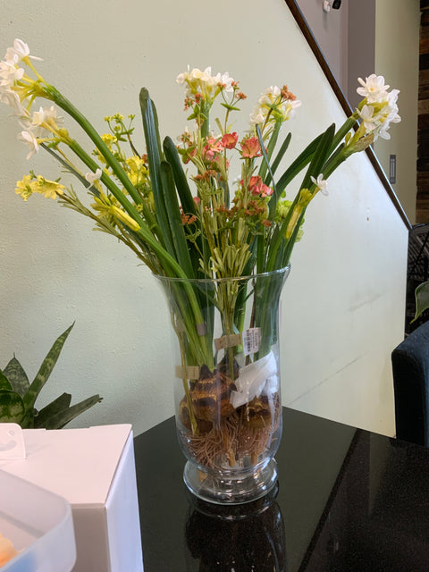 Clear Flower Vase